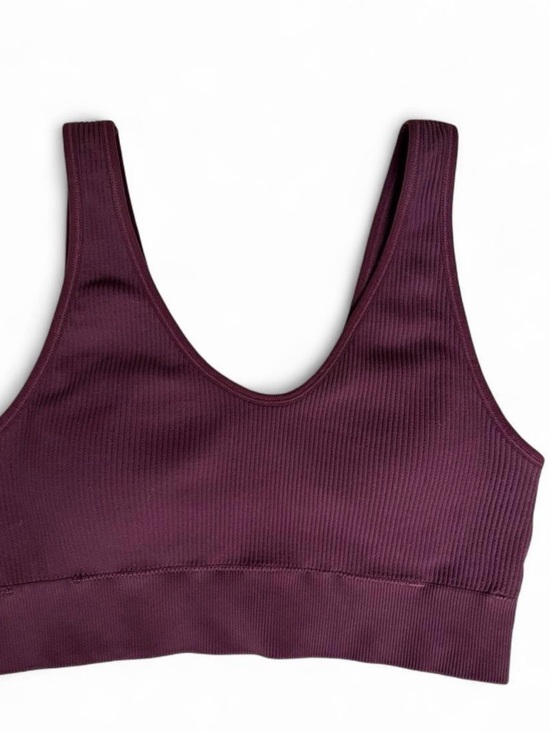 aerie Other - Aerie burgundy ribbed sports bra. Lightly padded. Size M.